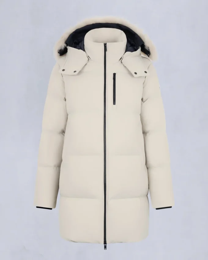 Nyluxe Chelia Shearling Trim 3Q Jacke