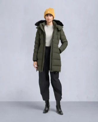 Nyluxe Watershed Parka mit Lammfellbesatz