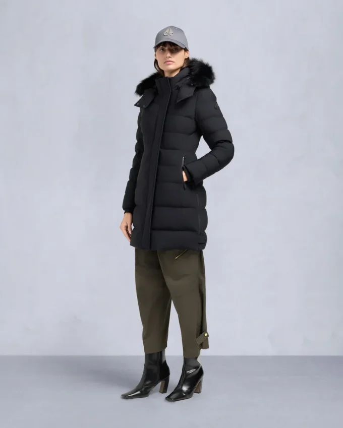Nyluxe Watershed Parka mit Lammfellbesatz
