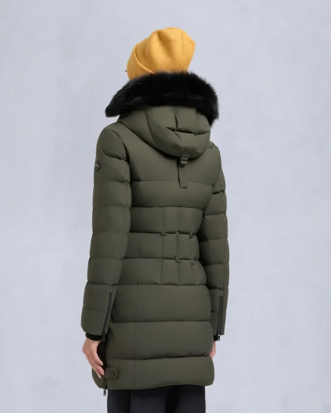 Nyluxe Watershed Parka mit Lammfellbesatz