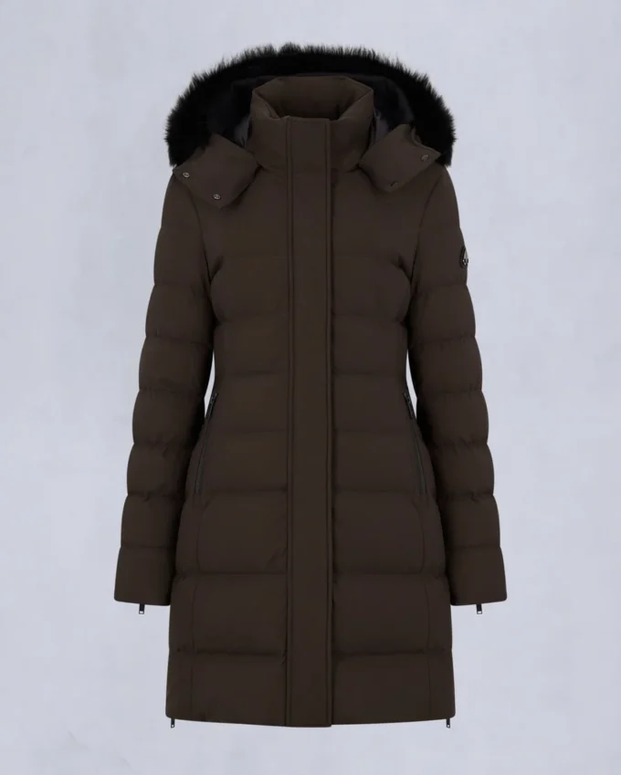 Nyluxe Watershed Parka mit Lammfellbesatz