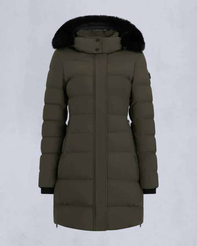 Nyluxe Watershed Parka mit Lammfellbesatz