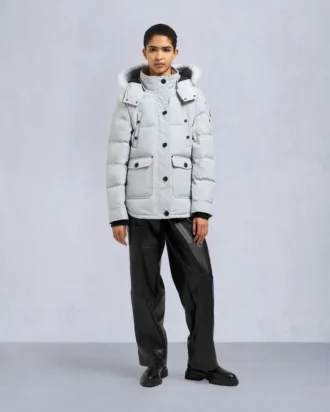 onyx anguille shearling trim jacke 1 330x412 - Onyx Anguille Shearling Trim Jacke