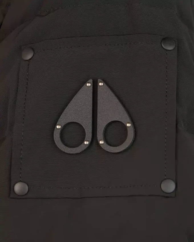 Onyx Ladriere Bomberjacke mit Lammfellbesatz