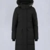 Onyx-Lammfellbesatz Causapscal Parka