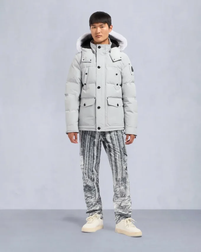 Onyx Round Island Jacke mit Lammfellbesatz