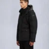 Onyx Round Island Jacke mit Lammfellbesatz