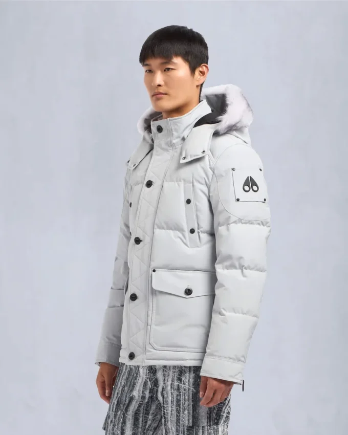 Onyx Round Island Jacke mit Lammfellbesatz