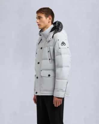 Onyx Round Island Jacke mit Lammfellbesatz