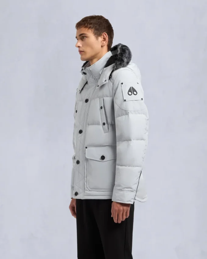 Onyx Round Island Jacke mit Lammfellbesatz