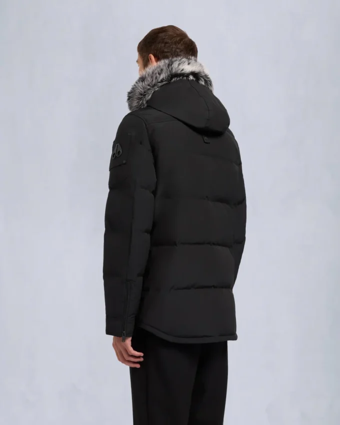 Onyx Round Island Jacke mit Lammfellbesatz