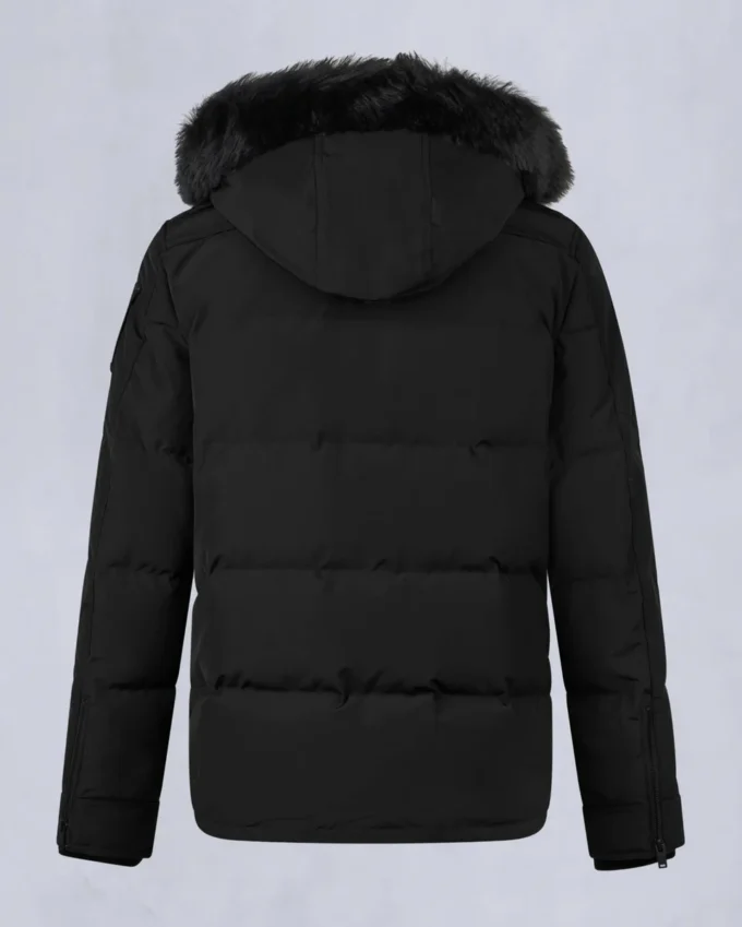 Onyx Round Island Jacke mit Lammfellbesatz