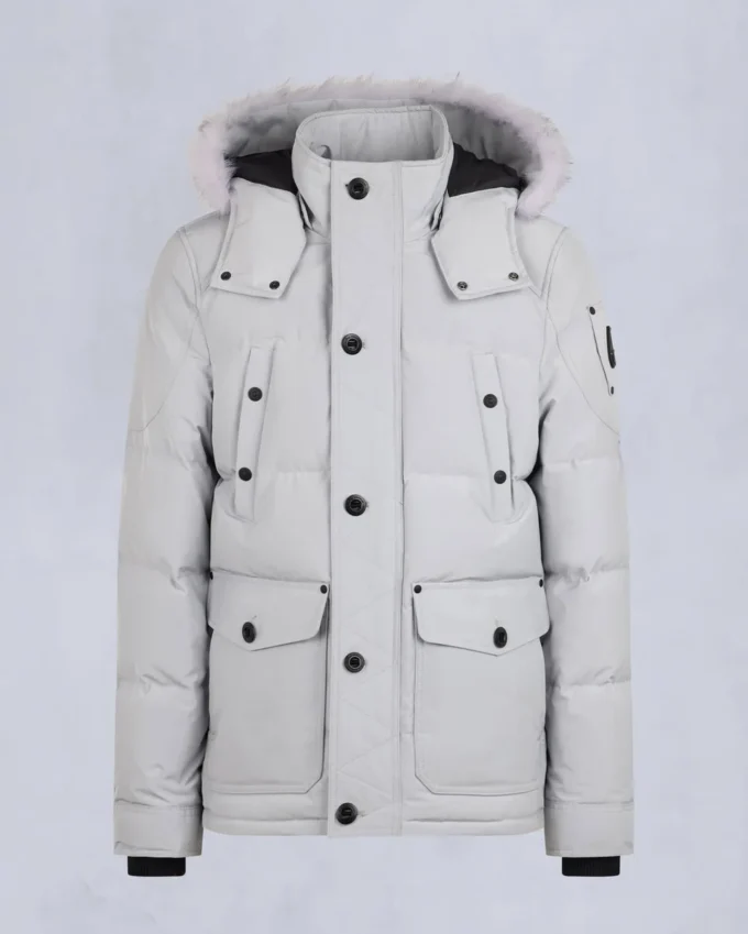 Onyx Round Island Jacke mit Lammfellbesatz