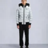 Onyx Scotchtown Bomberjacke mit Lammfellbesatz
