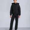 Onyx Scotchtown Bomberjacke mit Lammfellbesatz