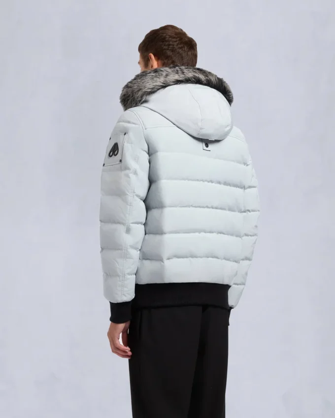 Onyx Scotchtown Bomberjacke mit Lammfellbesatz