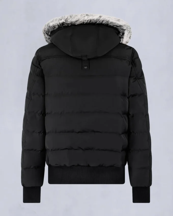 Onyx Scotchtown Bomberjacke mit Lammfellbesatz