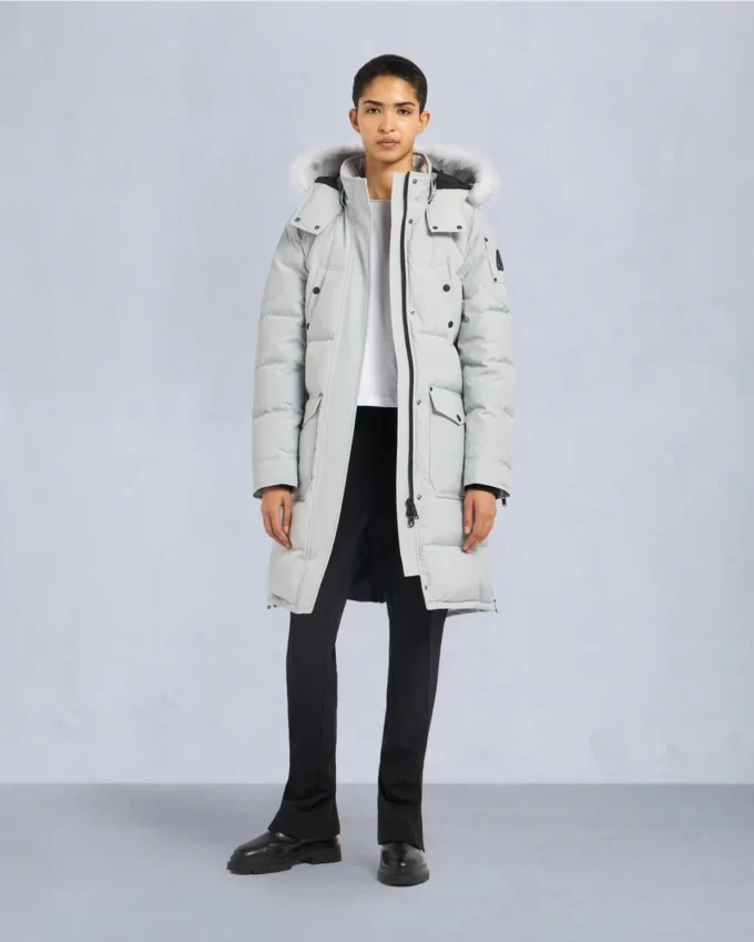 Onyx Shearling Causapscal Parka