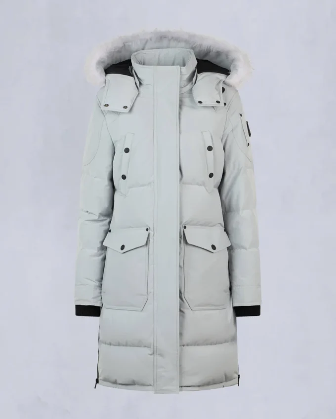 Onyx Shearling Causapscal Parka