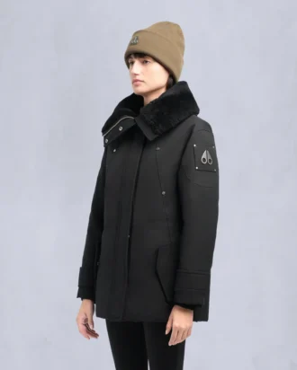 Original Aurora Shearling Trim Jacke
