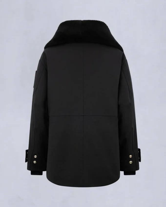 Original Aurora Shearling Trim Jacke