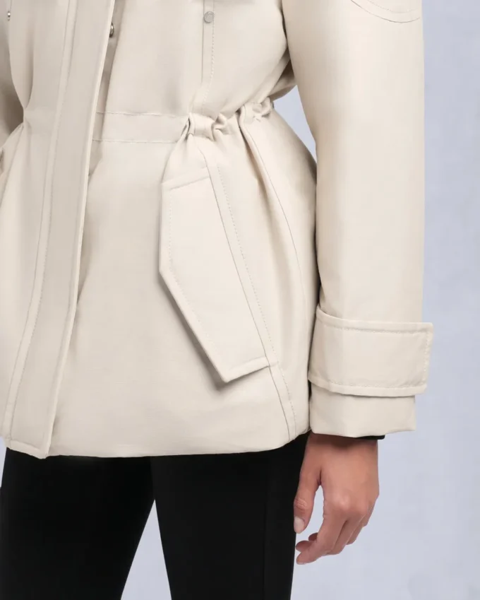 Original Aurora Shearling Trim Jacke