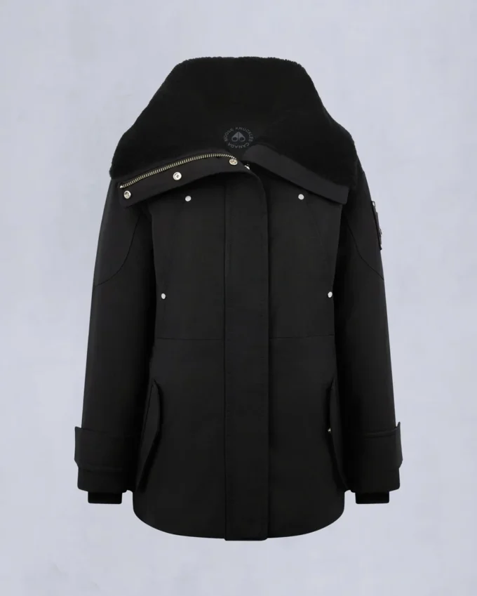 Original Aurora Shearling Trim Jacke