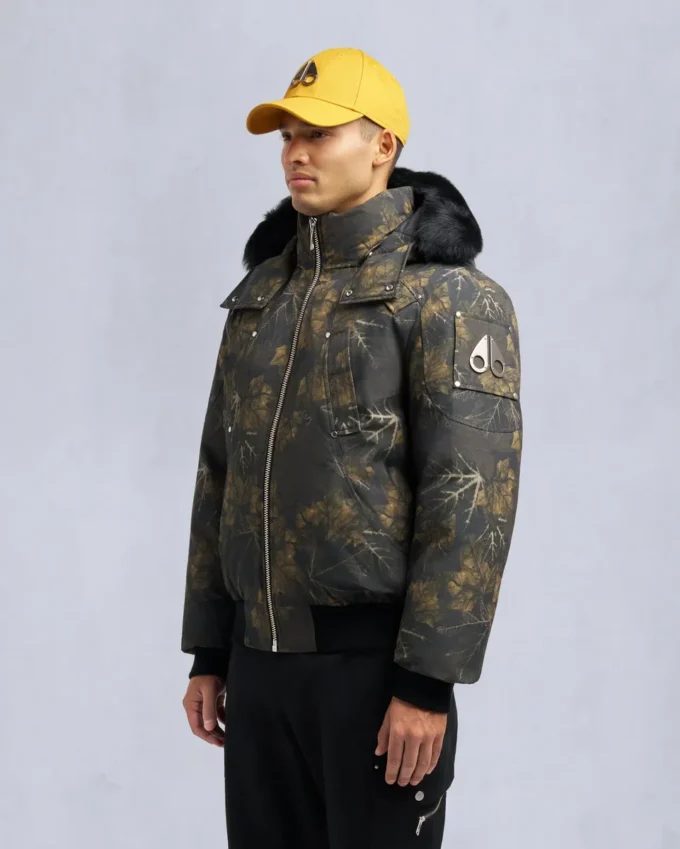 Original Ballistic Bomberjacke mit Lammfellbesatz