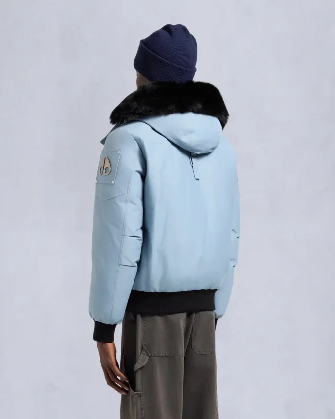 Original Ballistic Bomberjacke mit Lammfellbesatz