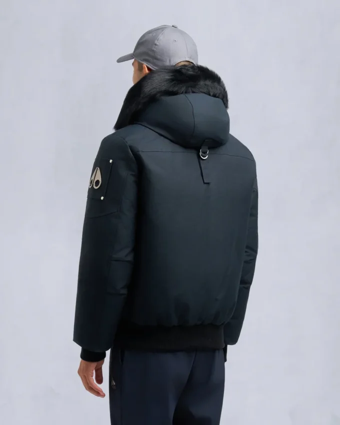 Original Ballistic Bomberjacke mit Lammfellbesatz