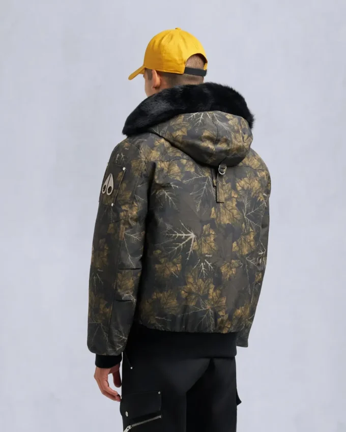 Original Ballistic Bomberjacke mit Lammfellbesatz