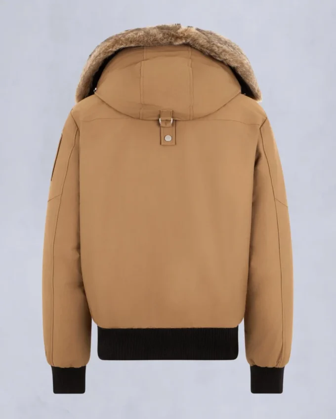 Original Ballistic Bomberjacke mit Lammfellbesatz