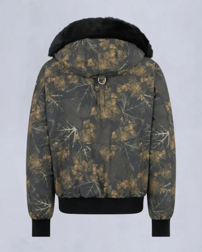 Original Ballistic Bomberjacke mit Lammfellbesatz