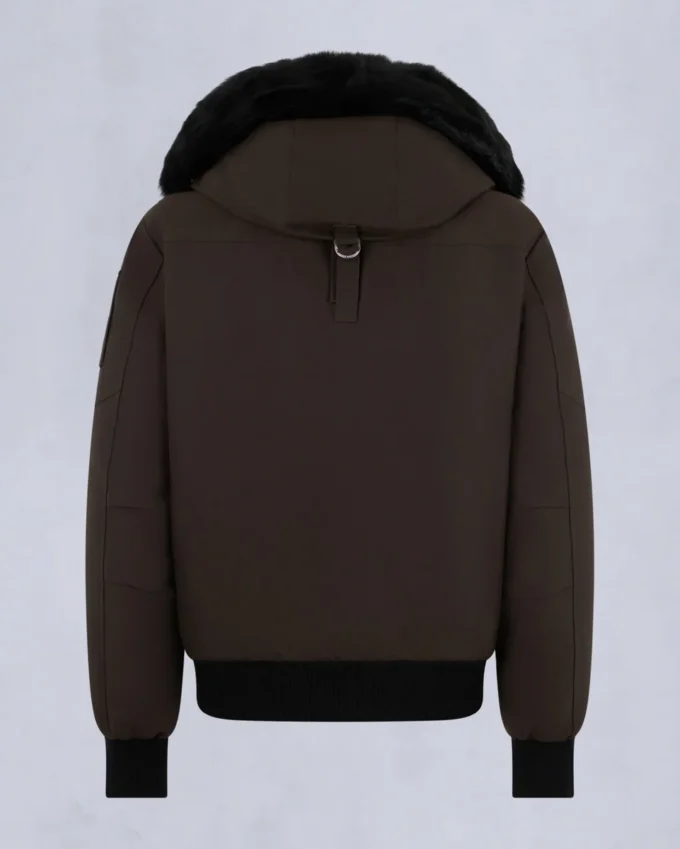 Original Ballistic Bomberjacke mit Lammfellbesatz