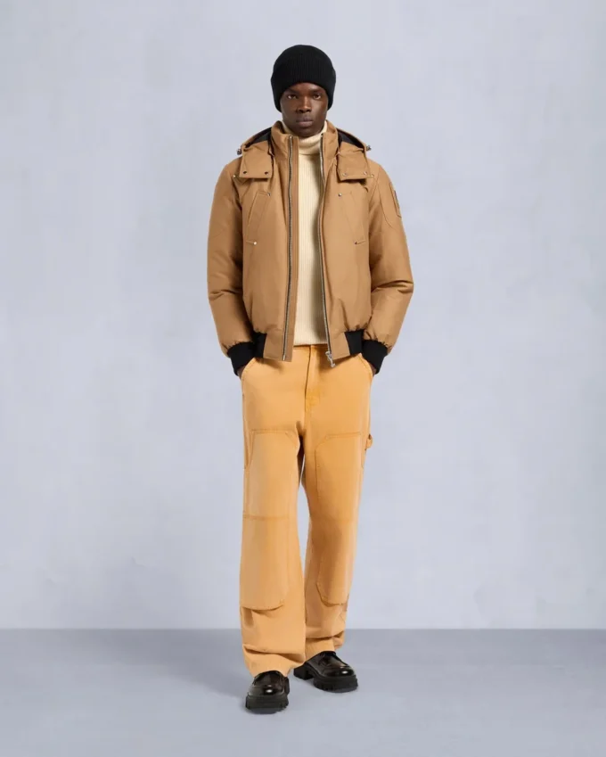 Original Ballistic Bomberjacke mit Lammfellbesatz