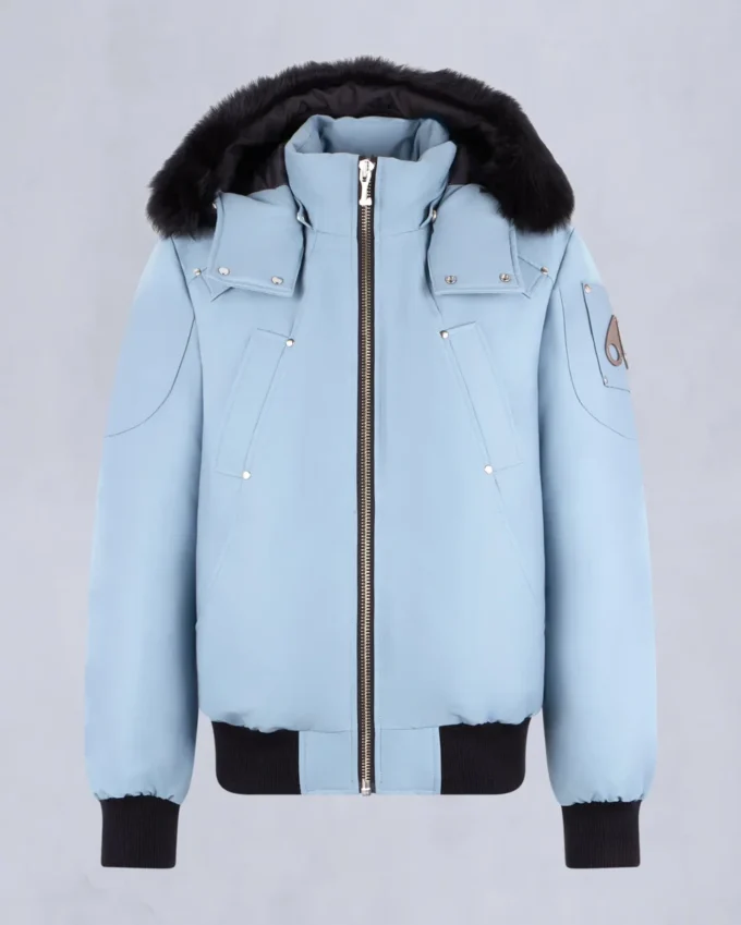 Original Ballistic Bomberjacke mit Lammfellbesatz