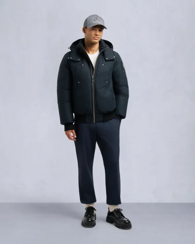 Original Ballistic Bomberjacke mit Lammfellbesatz