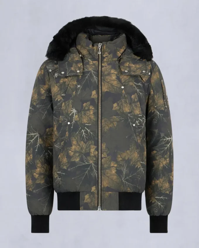 Original Ballistic Bomberjacke mit Lammfellbesatz