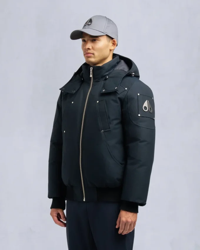 Original Ballistic Bomberjacke mit Lammfellbesatz