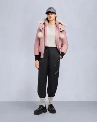 Original Debbie Bomberjacke mit Lammfellbesatz