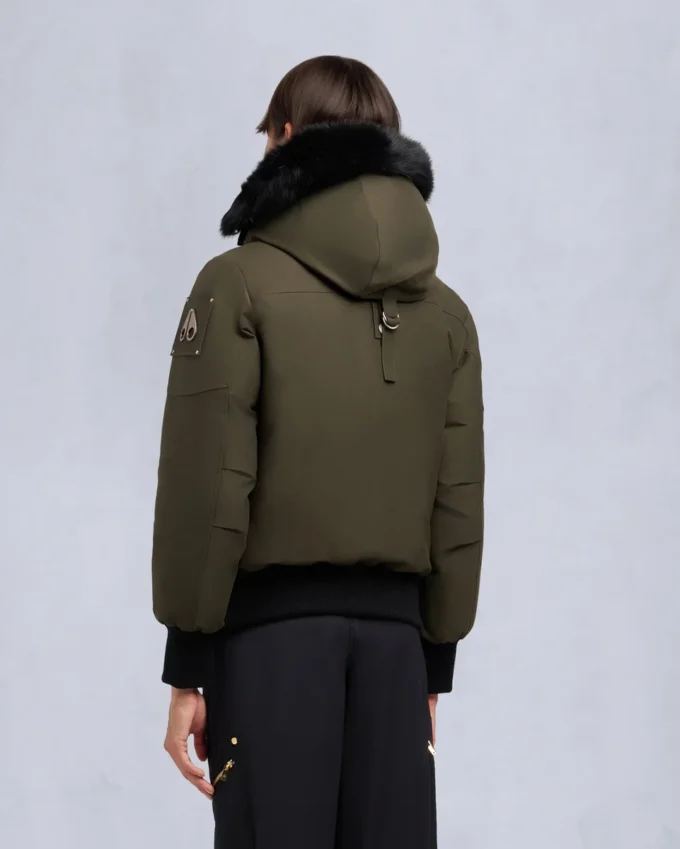 Original Debbie Bomberjacke mit Lammfellbesatz