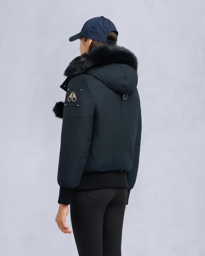 Original Debbie Bomberjacke mit Lammfellbesatz