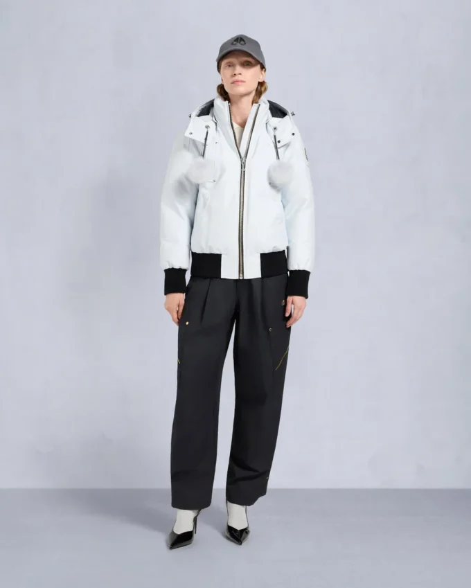 Original Debbie Bomberjacke mit Lammfellbesatz