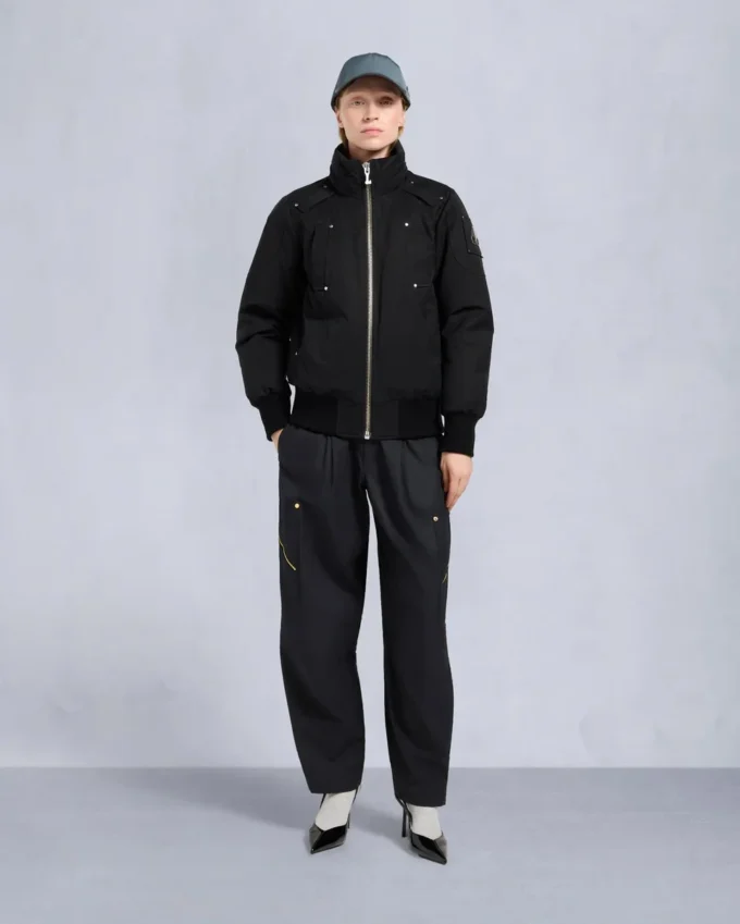 Original Debbie Bomberjacke mit Lammfellbesatz