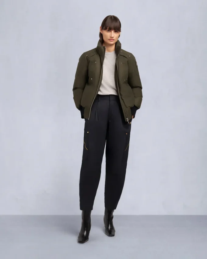 Original Debbie Bomberjacke mit Lammfellbesatz