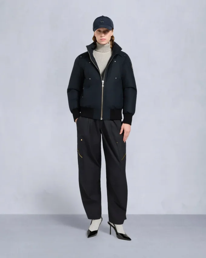 Original Debbie Bomberjacke mit Lammfellbesatz