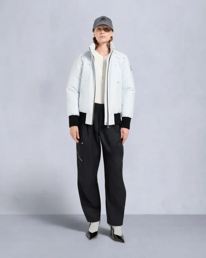 Original Debbie Bomberjacke mit Lammfellbesatz