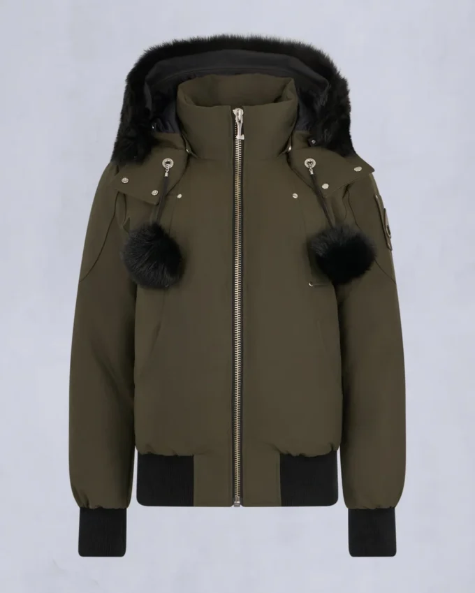 Original Debbie Bomberjacke mit Lammfellbesatz