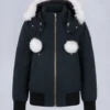 Original Debbie Bomberjacke mit Lammfellbesatz