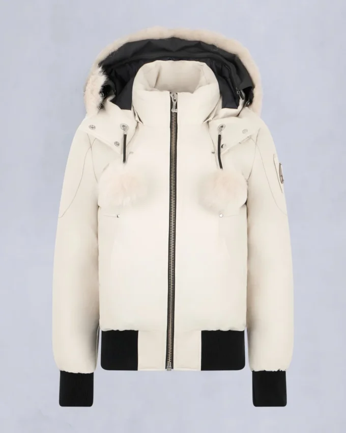 Original Debbie Bomberjacke mit Lammfellbesatz